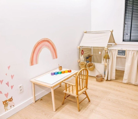 Drewniane klocki konstrukcyjne Maxi Trigonos Family Arbaro - 79 el.