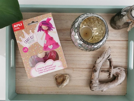 Zestaw artystyczny Apli Kids - Różowa Księżniczka