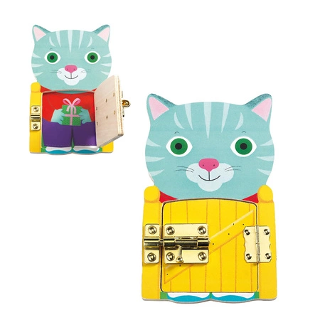 Drewniane zwierzaki manualne LOCKTOU DJ01664