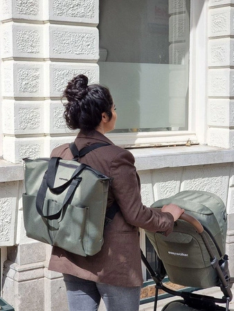 Easywalker Torba do wózka z przewijakiem i organizerem Jet Black uniwersalna