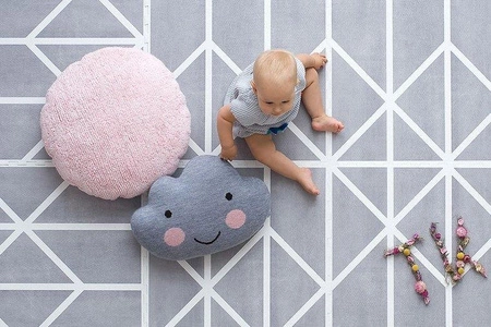 TODDLEKIND Mata do zabawy piankowa podłogowa Prettier Playmat Nordic Pebble Grey