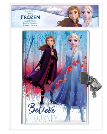 Pamiętnik na kłódkę Frozen WD20948
