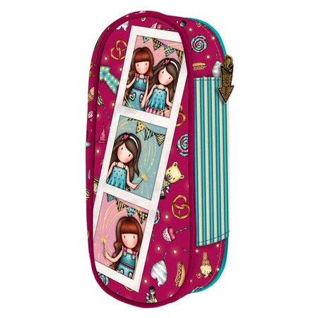 Piórnik na Suwak, Kosmetyczka - Gorjuss - Fairground - Fireworks