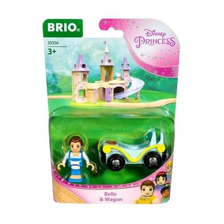 BRIO Disney Princess Królewna Bella z Wagonikiem