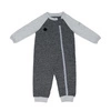 Juddlies Organic Raglan Pajacyk Black M