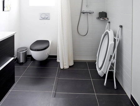 Baby Dan - zestaw do kąpieli SafeSplash - składana wanienka, stojak, wkładka dla noworodka