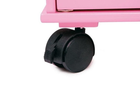 Szafa na ubranka dla lalek, różowa