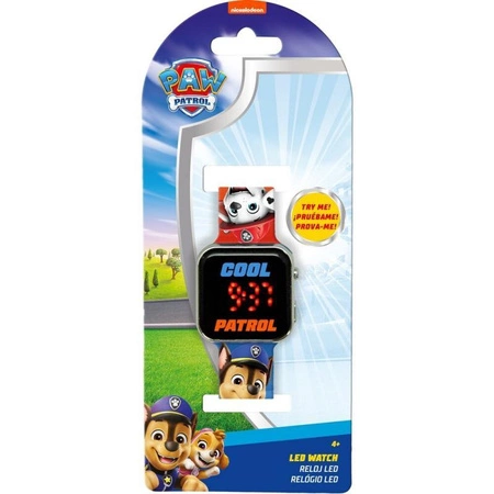 Zegarek LED z kalendarzem Paw Patrol PW20003