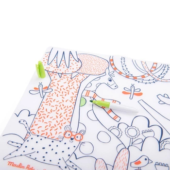 Silikonowa mata do kolorowania LES TOUPITIS 679604