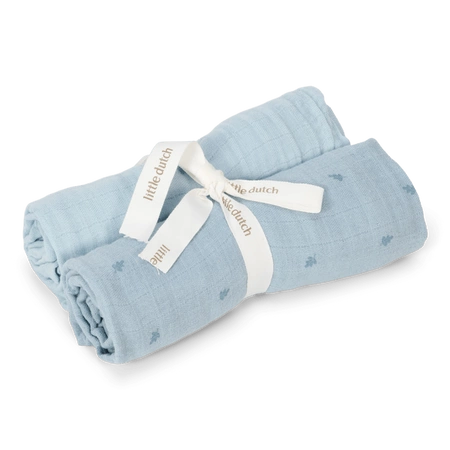 Little Dutch Otulacze muślinowe 70x70 cm Forest Treasures & Sage