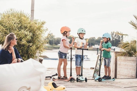 SCOOTANDRIDE Kask S-M dla dzieci 3+ Peach