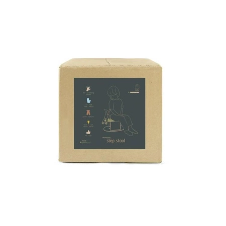 Stołek schodek, khaki, Babai