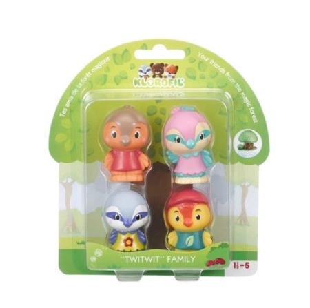 Klorofil Klorofil Figurki Zwierzątek Rodzina Ptaszków