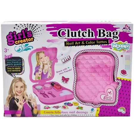 WOOPIE ART&FUN Zestaw do Malowania Studio Makijażu Tatuażu Toaletka dla Dzieci