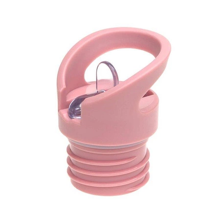 Lassig Butelka - bidon ze stali nierdzewnej z dodatkową zakrętką z ustnikiem 500 ml Adventure rose