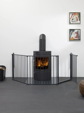 Baby Dan - Osłona kominka Flex XL, czarny