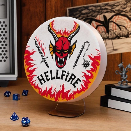 Lampka Stranger Things klub Hellfire - Logo