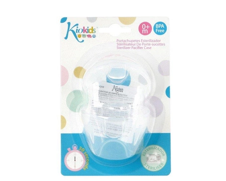 Pojemnik do sterylizacji smoczków, biały, Kiokids