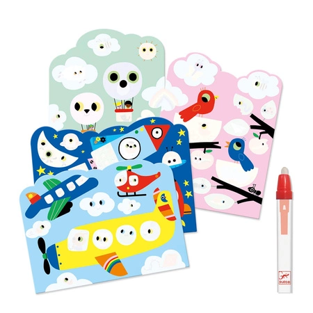 Wodne kolorowanki "Ukryte na niebie" DJ09061