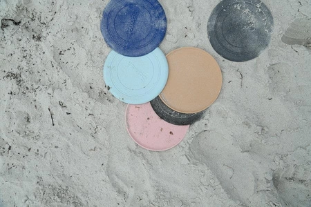 Silikonowy dysk Scrunch - Ciemny Szary