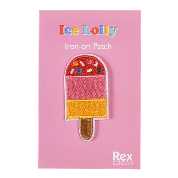 Naszywka naprasowanka, Lody, Rex London