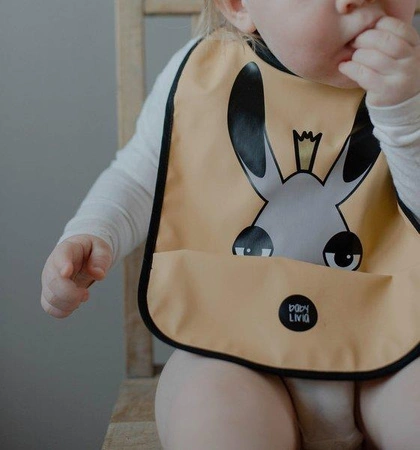 Baby Livia Śliniak Yellow Łoś 100-8