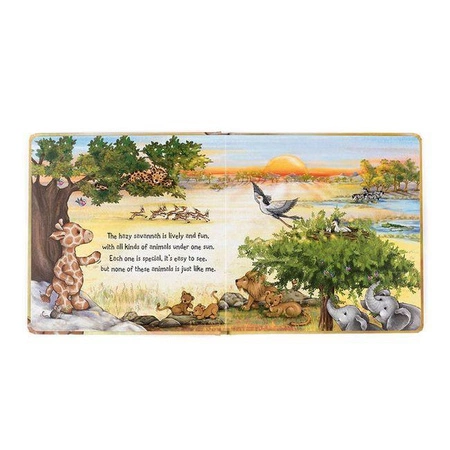 JellyCat - „Just Like Me” Książeczka dla Dzieci