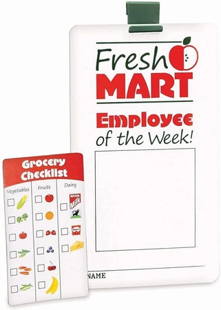 Fresh Mart - zestaw z artykułami spożywczymi w torbie 15183-Melissa & Doug, zabawa w sklep