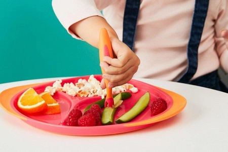 Pierwsze sztućce BLW dla niemowląt, Strawberry Shake, b.box