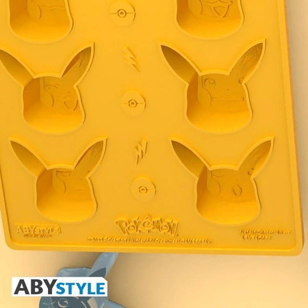POKEMON - Ice Cube Tray Pikachu / Pokemon foremka do lodu Pikachu - ABS