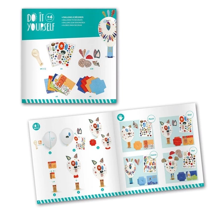 Zrób to sam- zestaw z balon.ZABAWNE ZWIERZ.DJ07910