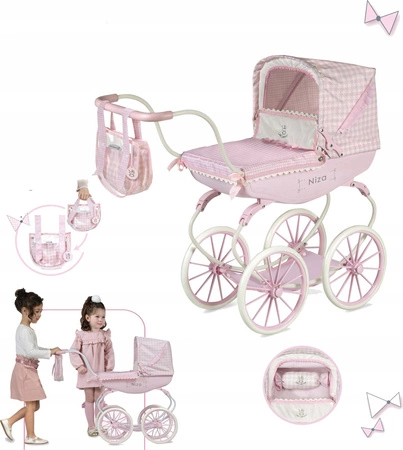 Wózek dla lalek Niza Classic DeCuevas Toys 87046