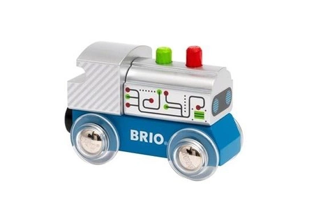 BRIO Drewniana Lokomotywa Robot