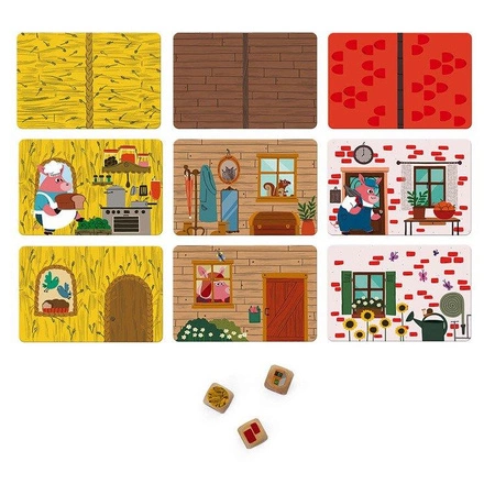 Gra zręcznościowa Trzy świnki, Janod