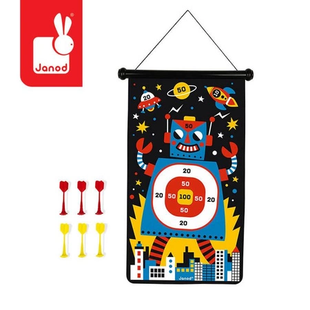 Magnetyczna gra w rzutki Roboty, Janod