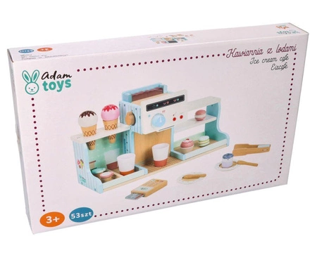 Lodziarnia Kawiarnia z lodami Adam Toys