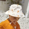 Lassig Dwustronny kapelusz przeciwsłoneczny UV80 Splash & Fun Tęcza nature, rozm. 46/49