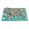 Puzzle edukacyjne z figurkami 3D Dinozaury 200 elementów 6+, Janod