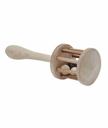 Drewniana Grzechotka Lelek