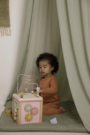 Little Dutch Kostka edukacyjna Wild Flowers FSC LD7114