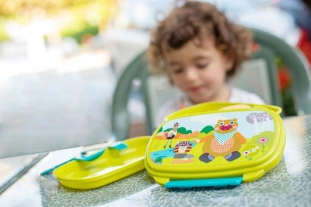 Oops Pudełko Śniadaniowe 370ml Forest