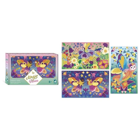 Zestaw kreatywny Magiczny brokat Wróżki Magic Fairies 5+
