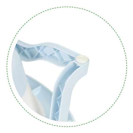 Wanienka dla dzieci wanna turstyczna składana odpływ niebieska