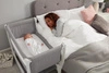 Shnuggle Łóżeczko Dostawne dla Niemowlaka Air Bedside Crib Dove