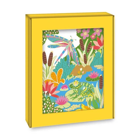 Zestaw kreatywny Złote kontury Ogród 6+, Janod