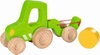 Drewniany traktor z przyczepą 55876-Goki, pojazdy dla dzieci