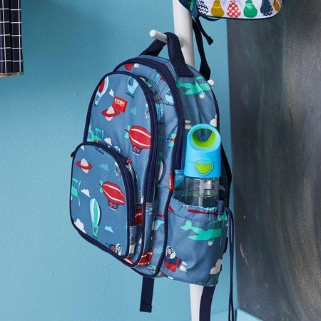 Butelka tritanowa ze słomką 450 ml, Strawberry Shake, b.box