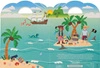 Książeczka z naklejkami wielokrotnego użytku Pirat 19102-Melissa & Doug, naklejki dla dzieci