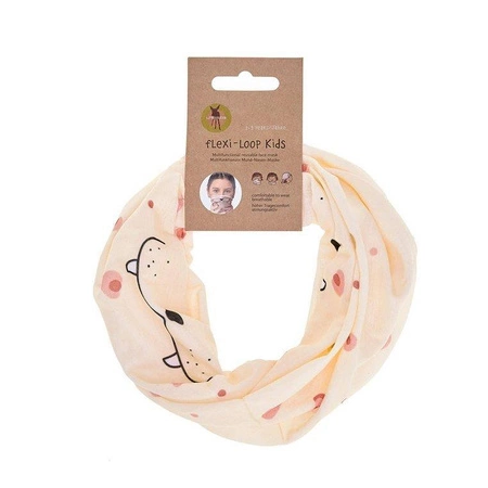 Lassig Wielofunkcyjna chusta komin Flexi Loop Leopard rose