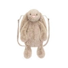 JellyCat - Plecak Króliczek Beżowy 32 cm